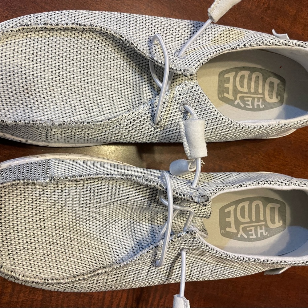 Hey Dude women's White Casual Shoes